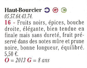 Primeur 2009 Le Point