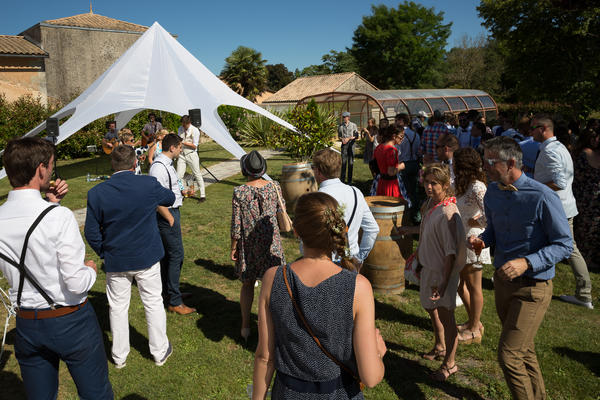 Mariage n°1 Vin d'honneur dans le Parc de la Maison de Jean